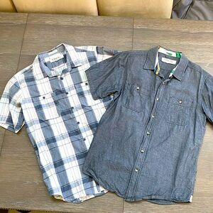 Ezekiel Men’s Small S/S Button Front Shirts